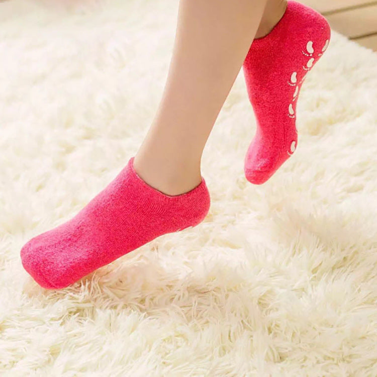 Anti-cracking beauty socks