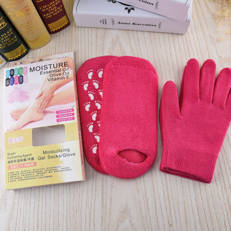 Anti-cracking beauty socks