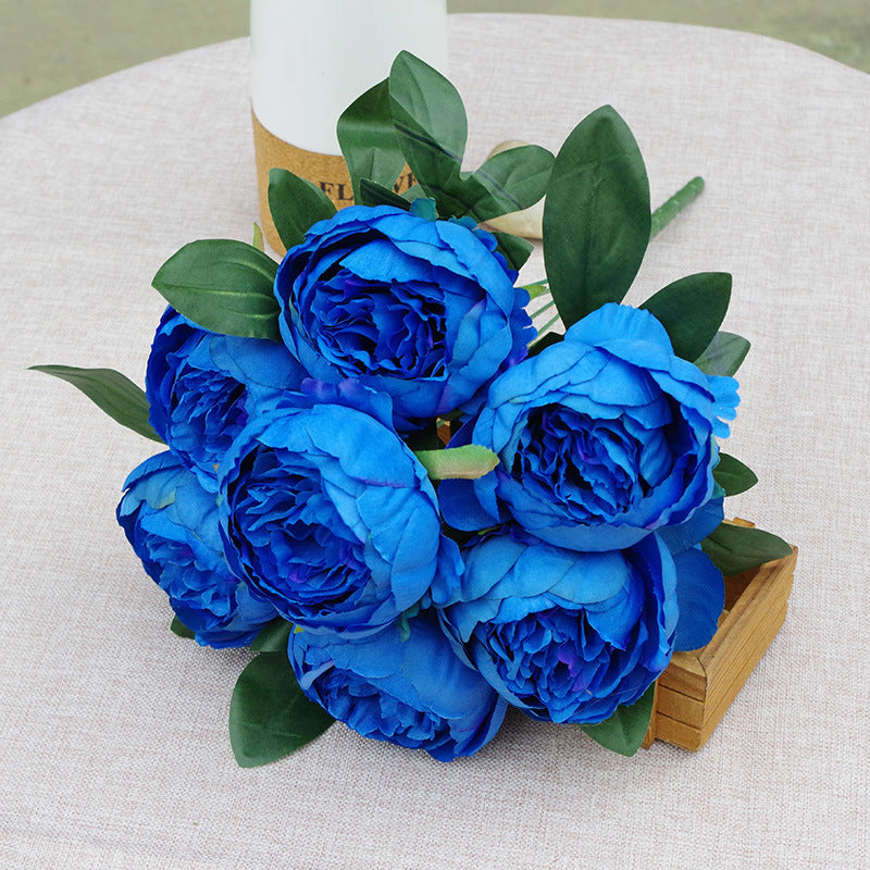 7-head Peony Fake Flower Wedding Flower Arrangement Decoration Decoration